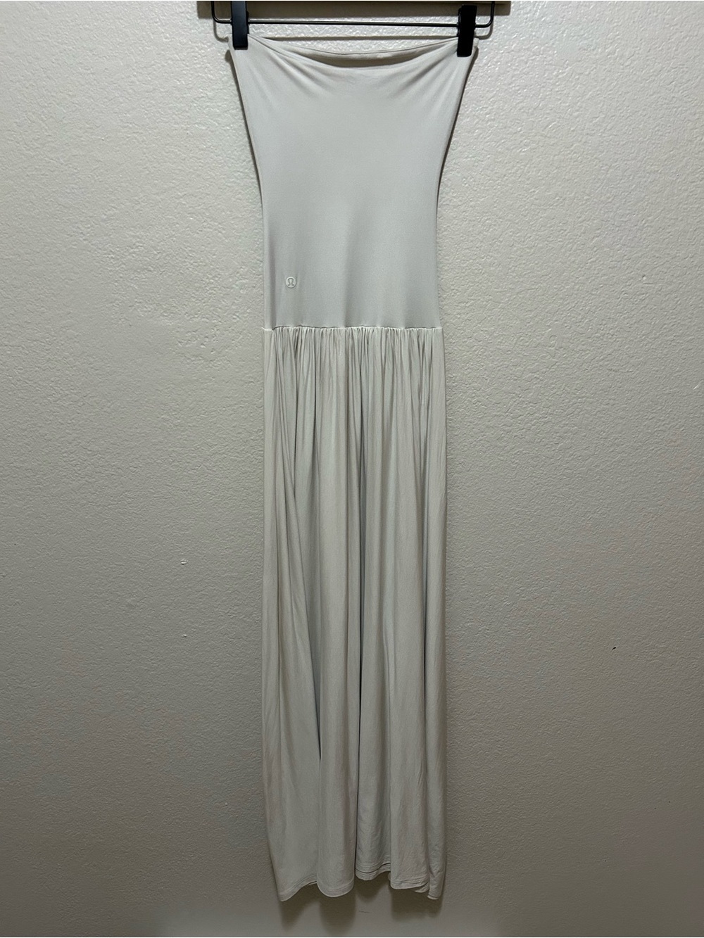 Lululemon Nulu Convertible Maxi Dress to Skirt Ivory XXS Strapless 2-in-1